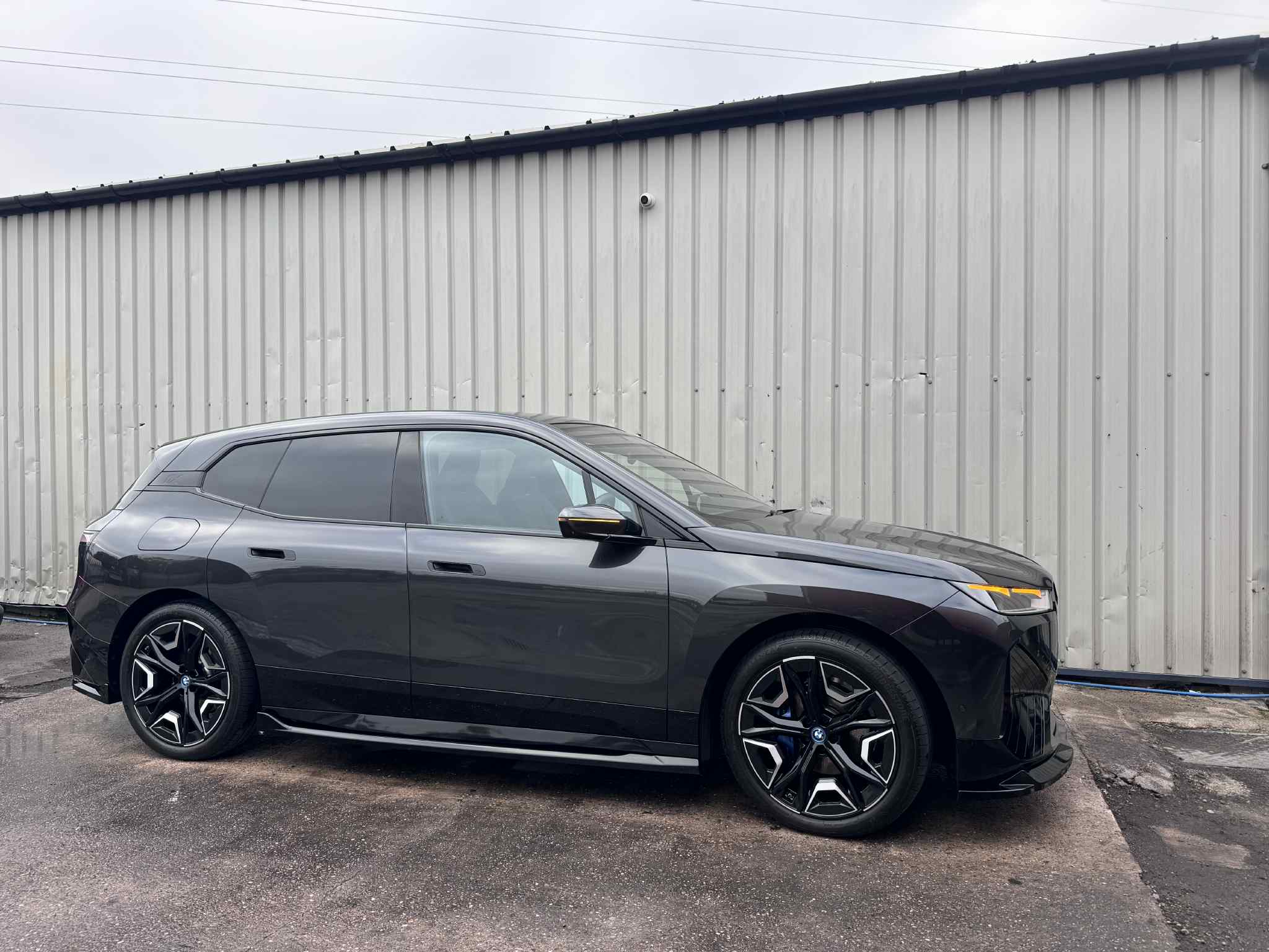 A Dirty VW Passat after a mobile valeting service in Stoke-on-Trent - front view